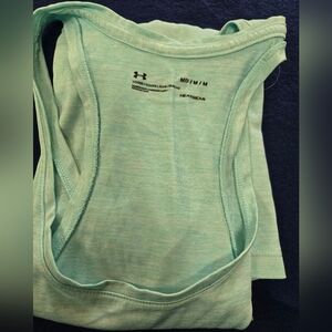 Under Armour Light Green Athletic Tank